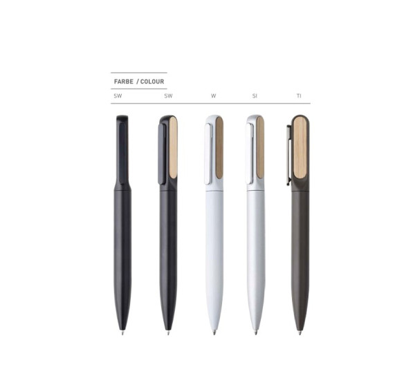 Penko - Kugelschreiber BORNEO Bamboo aus Metall