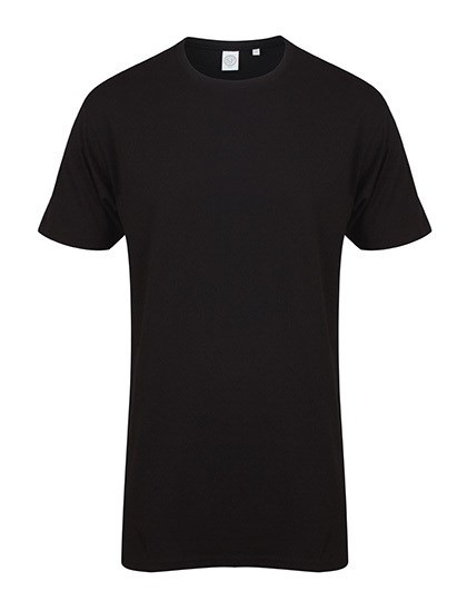SF Men - Men´s Longline T-Shirt With Dipped Hem