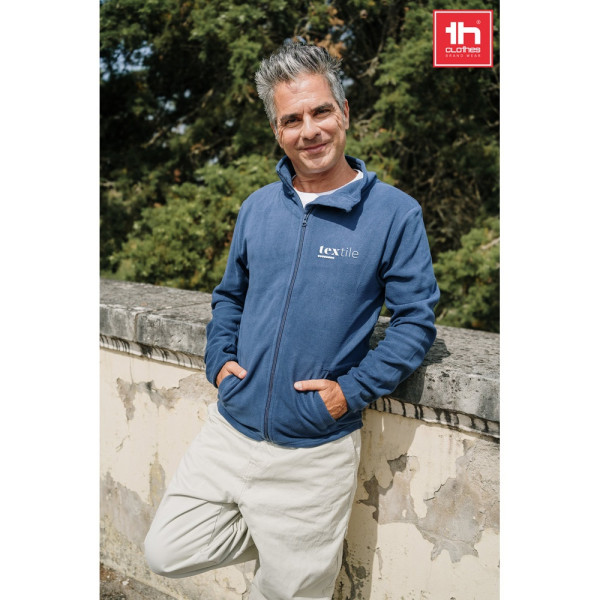 THC HELSINKI. Herren-Fleecejacke aus Polyester