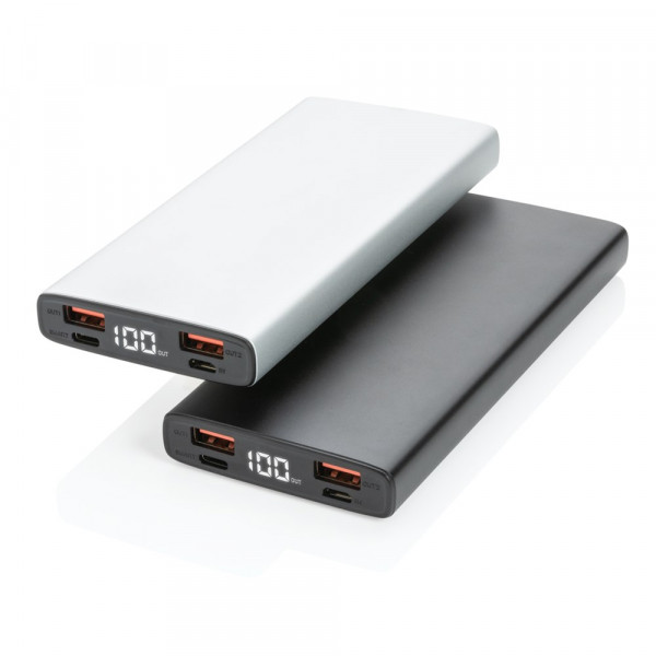 18W PD Powerbank mit 10.000 mAh aus Aluminium