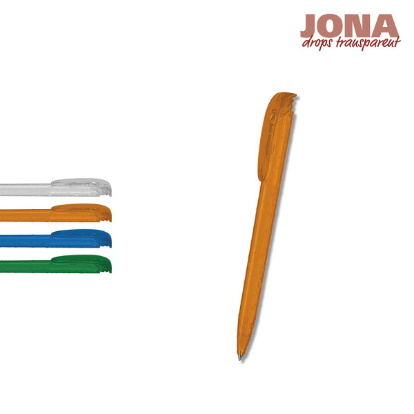 Klio-Eterna - Jona drops/transparent - Druckkugelschreiber