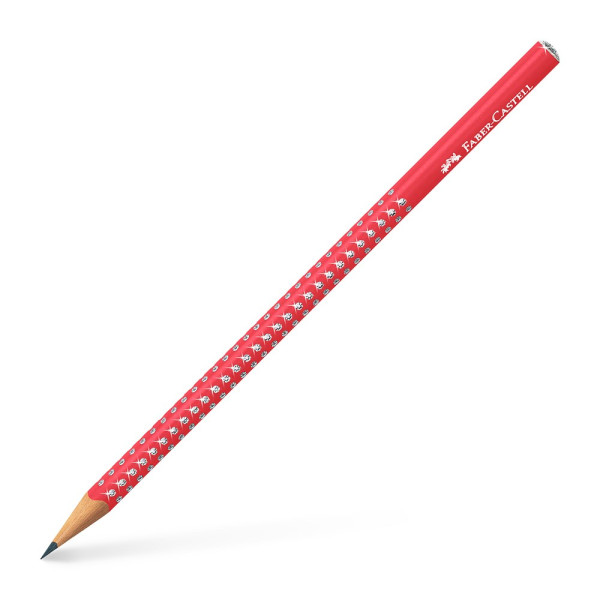Bleistift Sparkle candy cane red