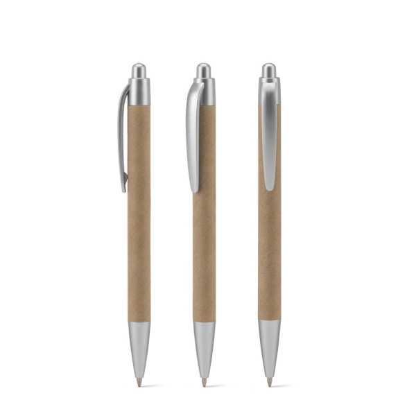 KYRA. Kugelschreiber aus 100 % recyceltem Papier und Details aus recyceltem ABS (100 % rABS)