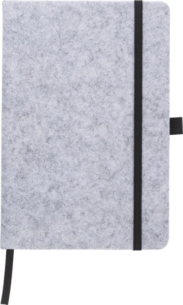 Notizbuch Harper | Recycelter Filz | A5 | Liniert