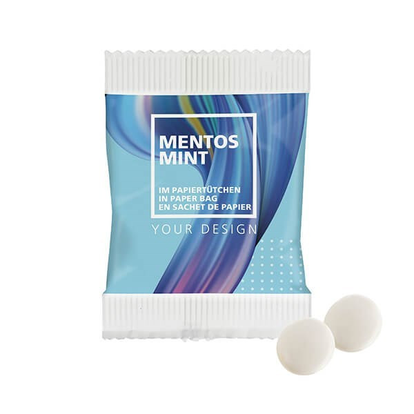 2er mentos Classic Mint Papier Standard  - kleine Menge